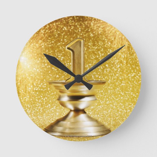 Horloge Ronde Premier trophée d'endroit (Recto)