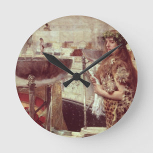 Horloge Ronde Préparations d'Alma-Tadema dans le Colosseum,