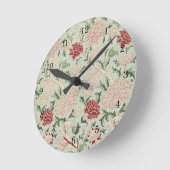 Horloge Ronde Préraphaelite Vintage (Angle)