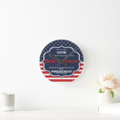 Horloge Ronde président ben carson (Maison)
