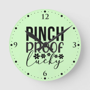 Horloge Ronde Preuve de pincement Lucky-62906