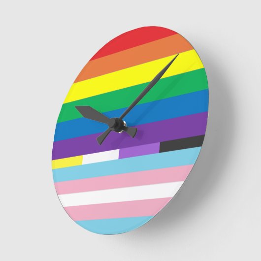 Horloge Ronde Pride Circle  (Angle)