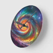 Horloge Ronde Pride Galaxy -  (Angle)