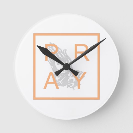 HORLOGE RONDE PRIER (Recto)