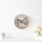 Horloge Ronde Princesse Enchantée Rapunzel (Maison)