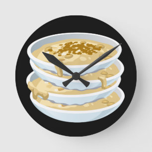 Horloge Ronde Prise d'applet Glitch Food