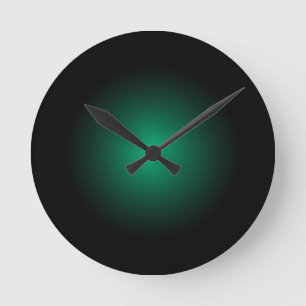 Horloge Ronde Produits urbains modernes d'art de drame de vert
