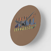 Horloge Ronde Progrès de l'objectif du jour (Angle)