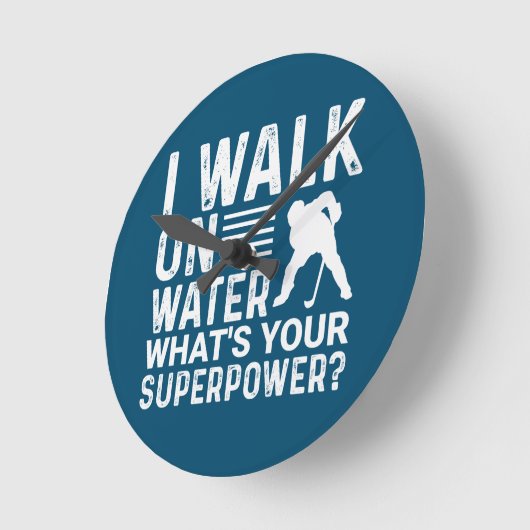 Horloge Ronde Promenade de hockey sur eau (Angle)