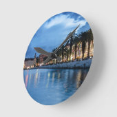 Horloge Ronde Promenade de Split en Croatie (Angle)