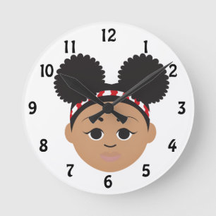 Horloge Ronde #Proud2BNaturalMe #NaturalHair #DST Enfants