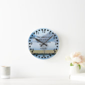 Horloge Ronde Psaume 18:2 (Maison)