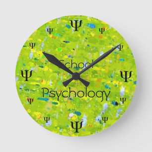 Horloge Ronde Psych time   Clock