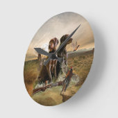 Horloge Ronde Pudelpointers, Chasse faisan (Angle)