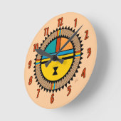 Horloge Ronde Pueblo Katsina (Angle)