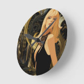 HORLOGE RONDE PUISSANCE DE BEAUTÉ #3 (Angle)