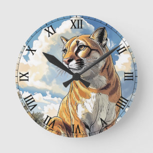 Horloge Ronde Puma I Cougar