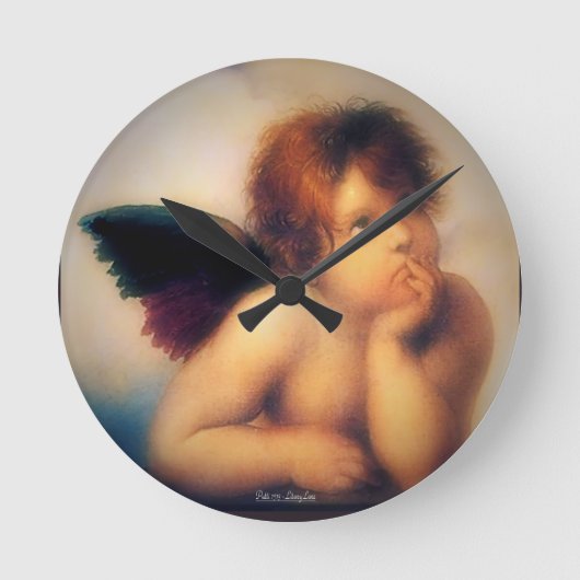 Horloge Ronde Putti Angel (Recto)