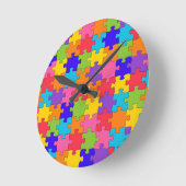 Horloge Ronde Puzzle Puzzle Puzzle Puzzle (Angle)