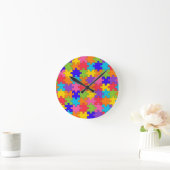 Horloge Ronde Puzzle Puzzle Puzzle Puzzle (Maison)
