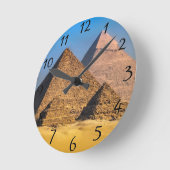 Horloge Ronde Pyramides (Angle)