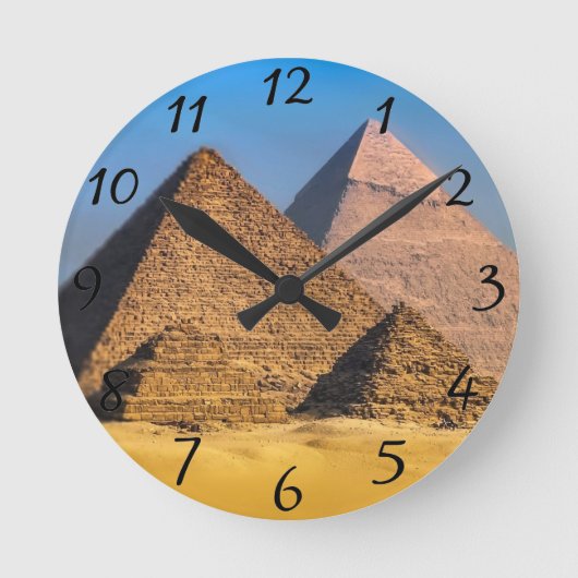 Horloge Ronde Pyramides (Recto)