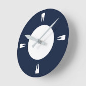 Horloge Ronde Quart-heure dents (Angle)