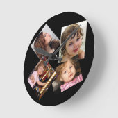 Horloge Ronde Quatre Modèle de collection photo (Angle)