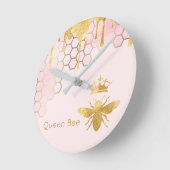 Horloge Ronde queen bee (Angle)
