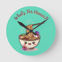 "Qu'est-ce pour le dîner ?" Bol de ramen anime ver