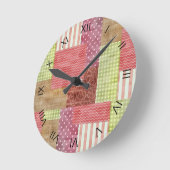 Horloge Ronde Quiltblock (Angle)