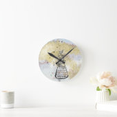 Horloge Ronde Quota d'Isaac Asimov (Maison)