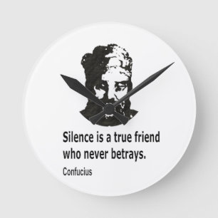 Horloge Ronde Quote By Confucius