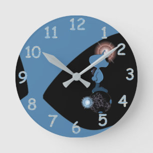 Horloge Ronde Qwiby