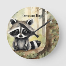 Raccoon bois personnalisé