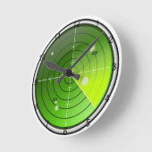 Horloge Ronde Radar (Angle)