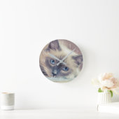 Horloge Ronde Ragdoll ‎ Cat (Maison)