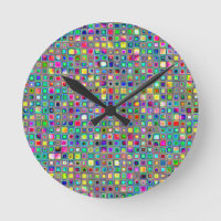 Rainbow 'Carnival' Texturé Carreaux de mosaïque Mo
