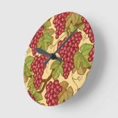 Horloge Ronde Raisins (Angle)