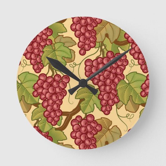 Horloge Ronde Raisins (Recto)