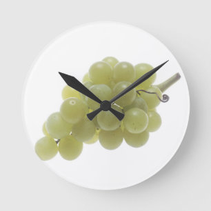 Horloge Ronde Raisins blancs