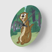 Horloge Ronde Ranger Rick | Reggie Otter (Angle)