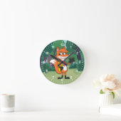 Horloge Ronde Ranger Rick | Scarlett Fox Waving (Maison)