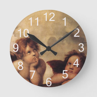 Horloge Ronde Raphaël,Chérubin de la Sixtine