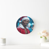 HORLOGE RONDE RAPPY X-MAS (Maison)