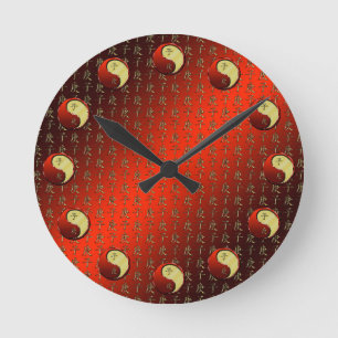 Horloge Ronde Rat métallique