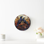 Horloge Ronde Ravages en verre tendu (Maison)