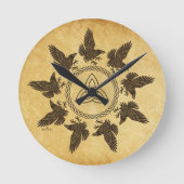 Horloge Ronde Ravens Circle Dance (Recto)