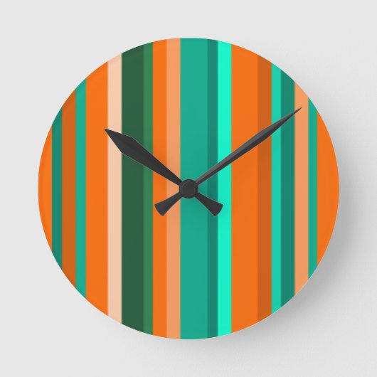 Horloge Ronde Rayures (Recto)