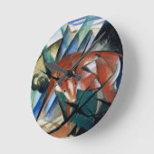 Horloge Ronde Red Bull (gouache on paper) (Angle)